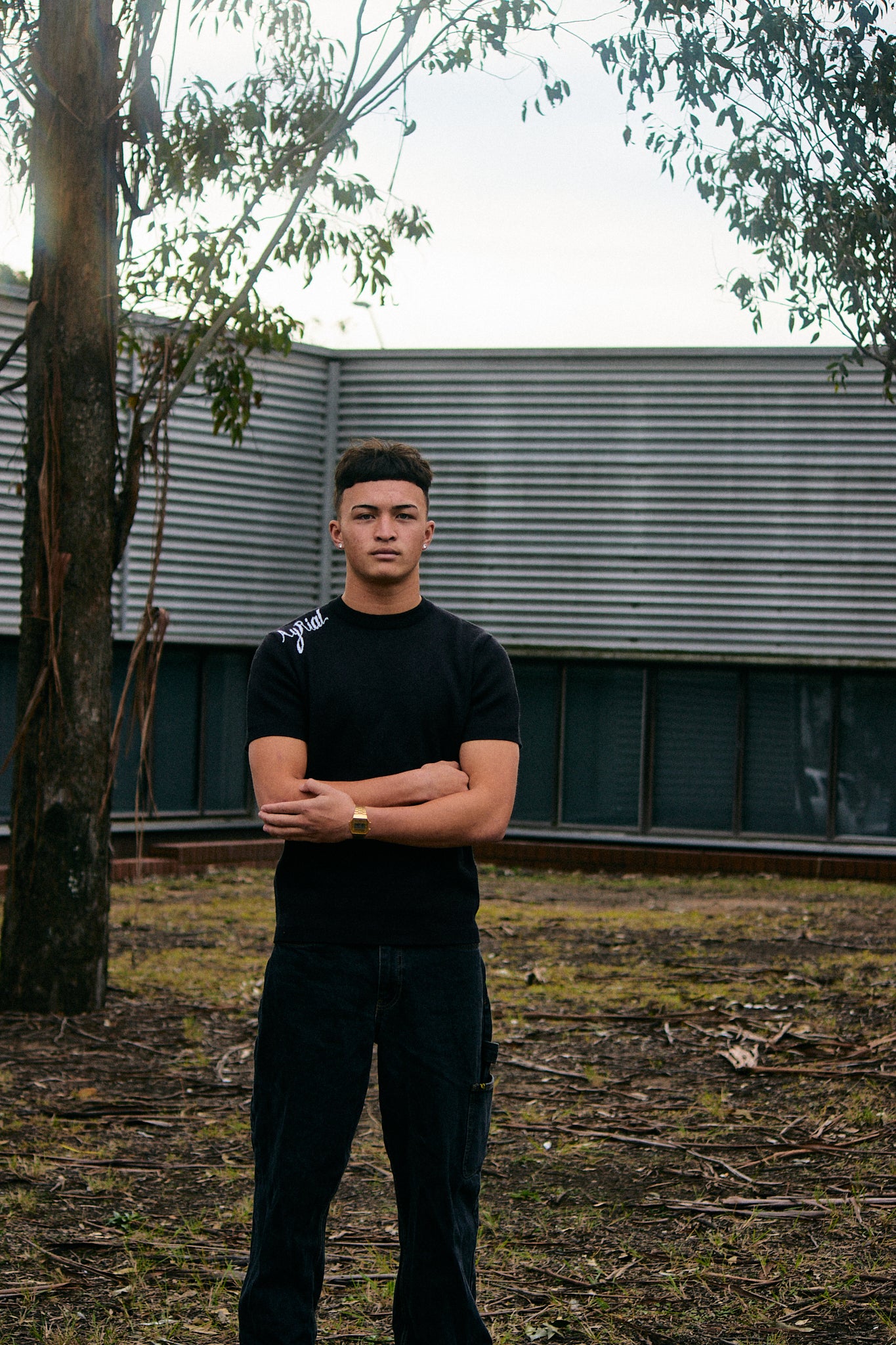 'HOMB' Knitted Tee